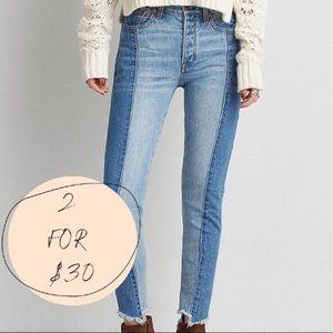 Vintage America Eagle Two Tone Jeans